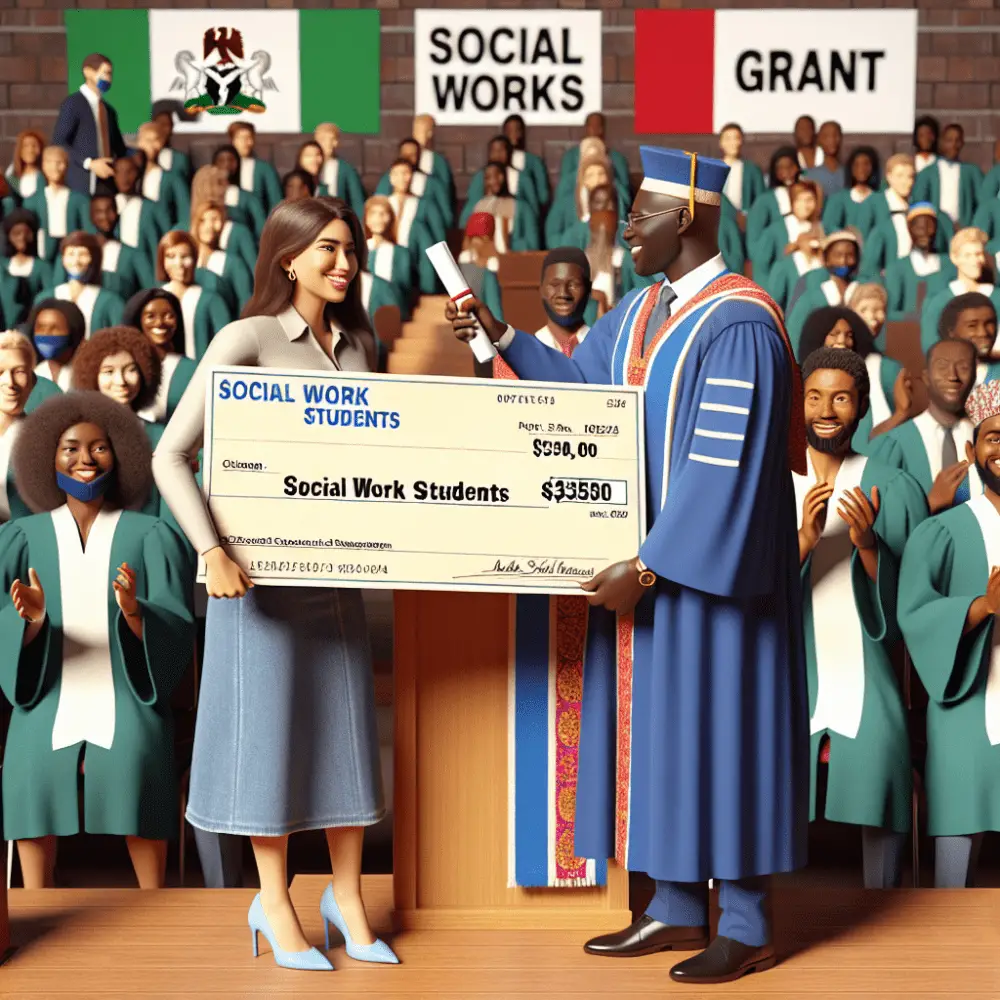 $350 Social Work Students Grant in Nigeria 2024