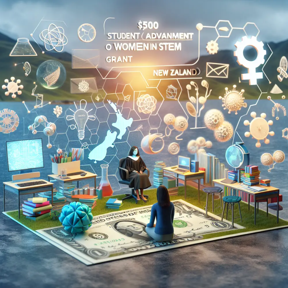 500 Student Advancement of Women in STEM Grant in New Zealand, 2024