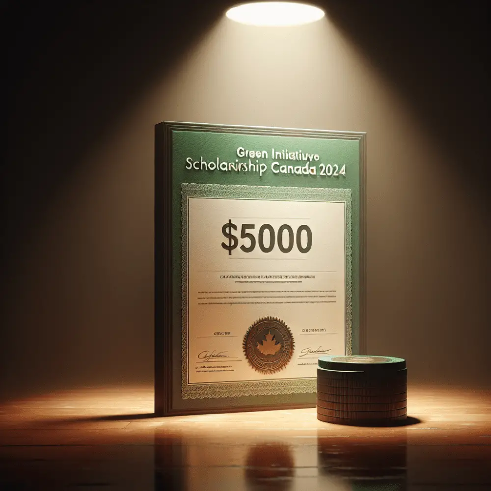 $5000 Green Initiative Scholarship Canada 2024