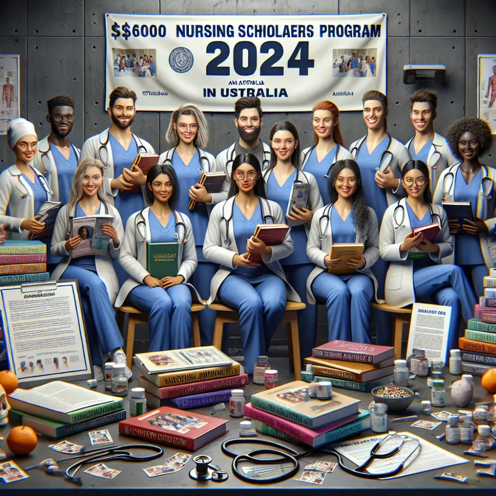 $6000 Nursing Scholars Program, Australia 2024