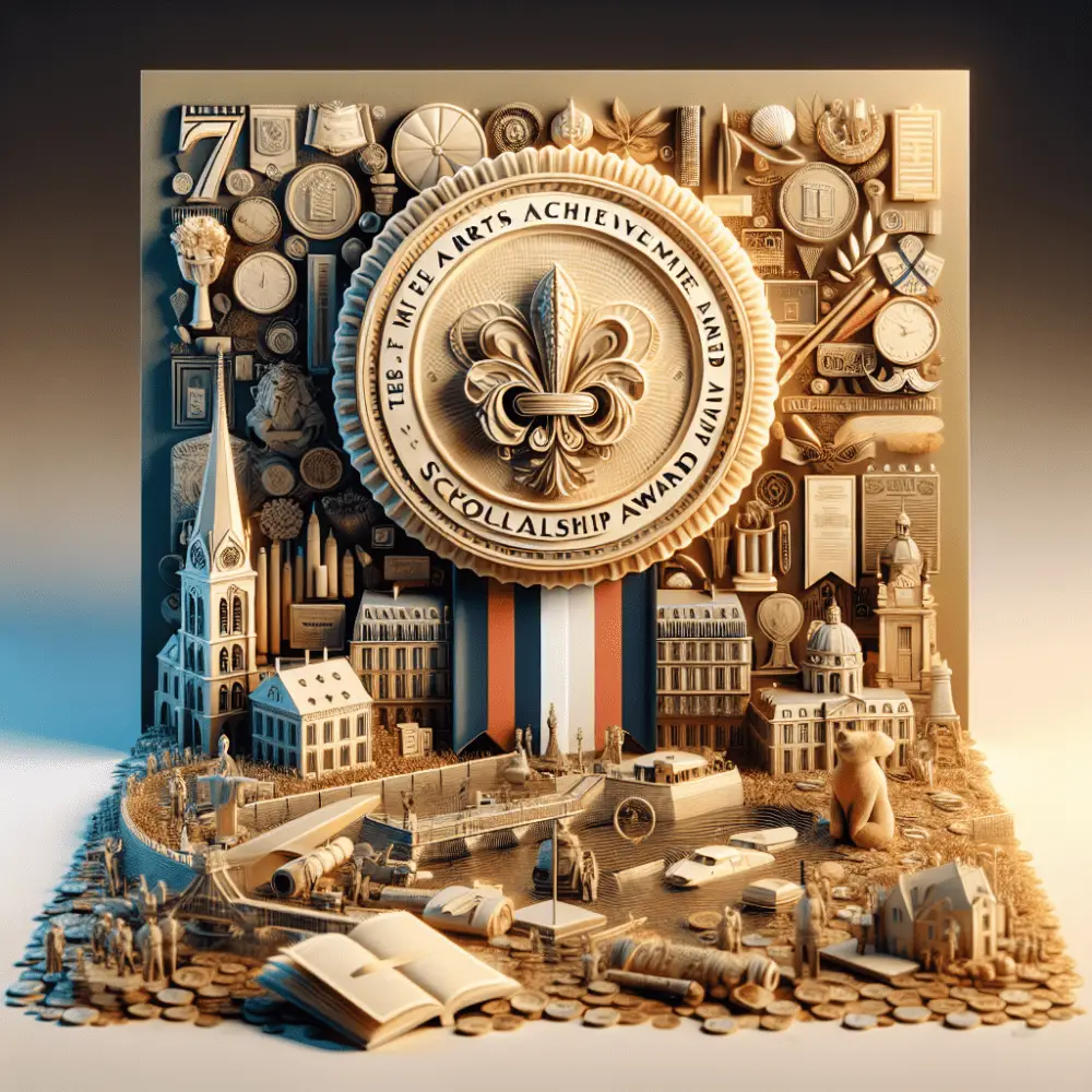 $7500 Fine Arts Achievement Scholarship Award in France, 2024