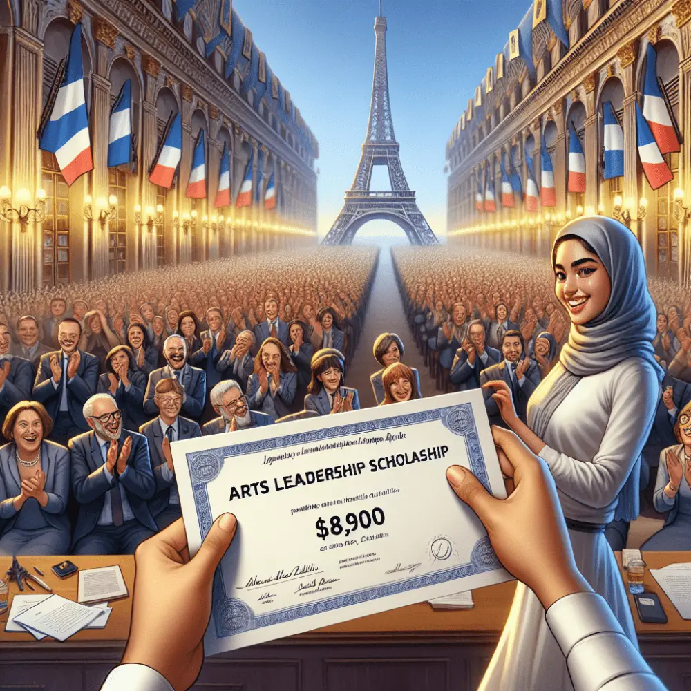 $8,900 Arts Leadership Scholarship in France, 2024