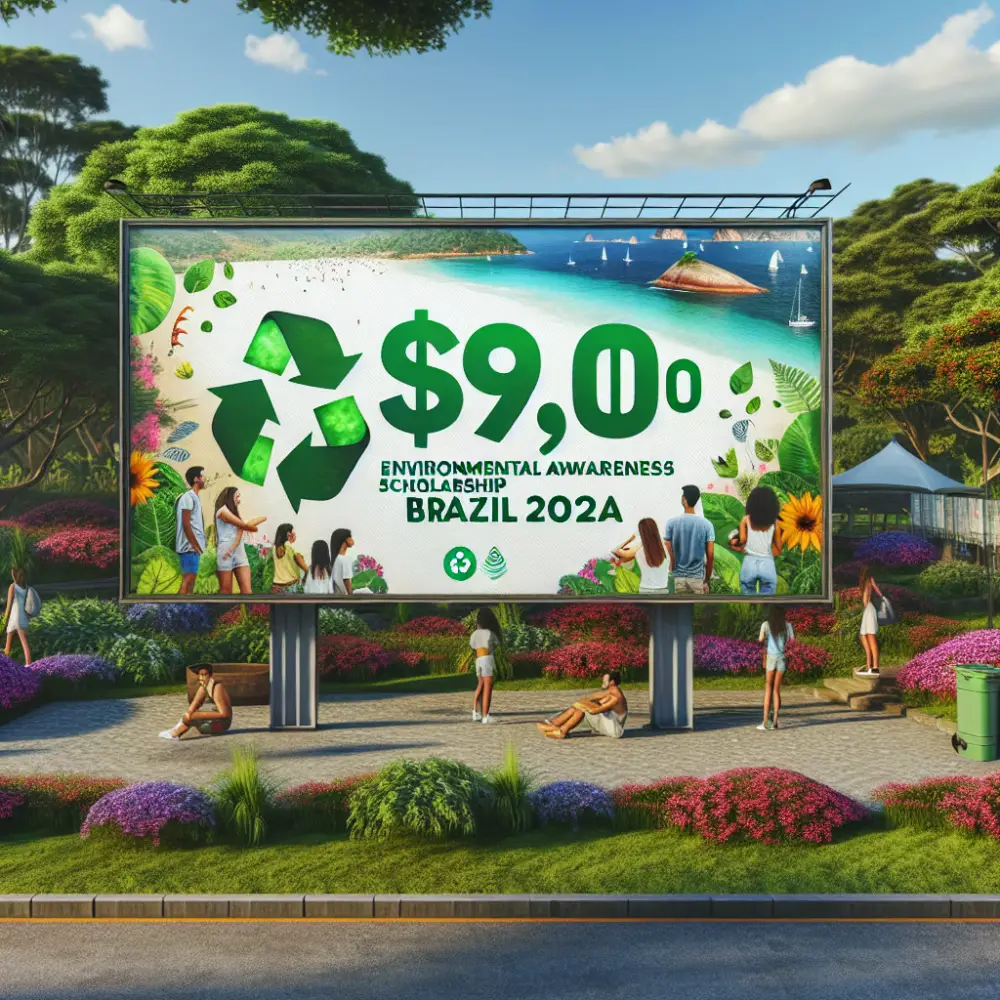 $9,000 Environmental Awareness Scholarship, Brazil 2024