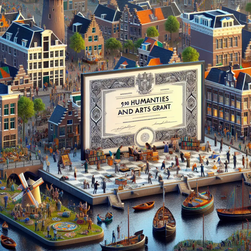 $9,000 Humanities and Arts Grant, Netherlands 2024