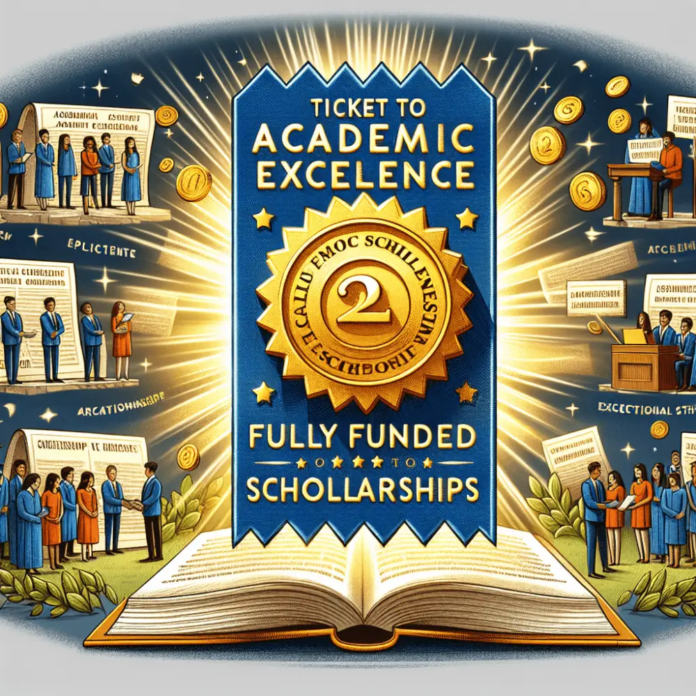 A Golden Ticket to Academic Excellence: Delving Into Fully Funded Scholarships for Exceptional Students