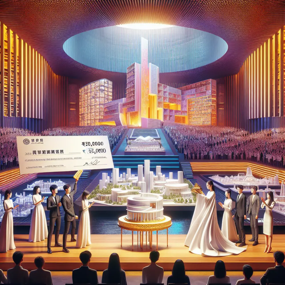 - Architecture Design Competition Scholarship Award of ¥50,000 in China, 2024