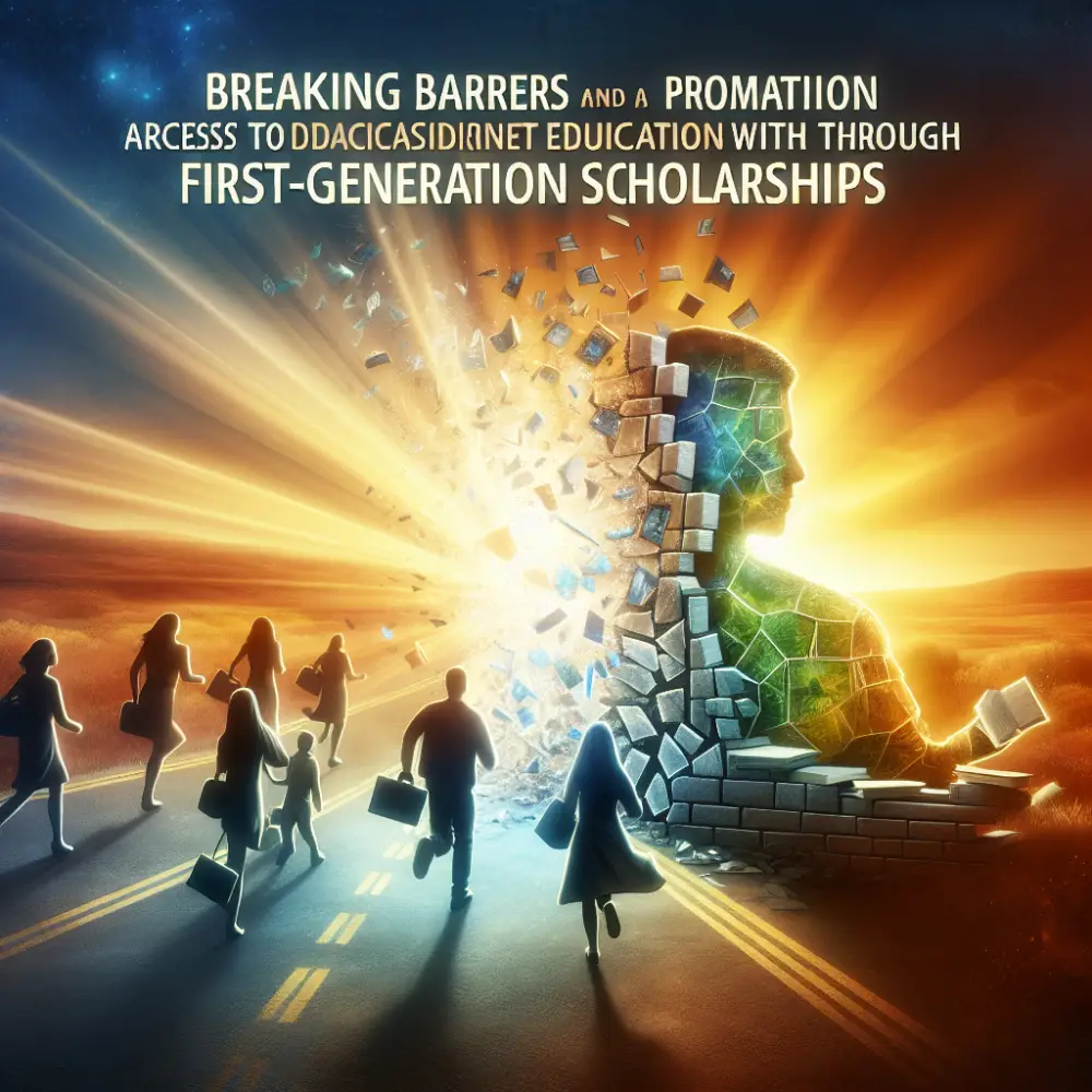 Breaking Barriers: Promoting Access to Education with First-Generation Scholarships