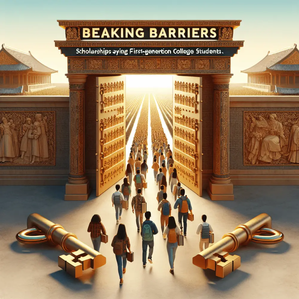 Breaking Barriers: Scholarships Paving the Way for First-Generation College Students