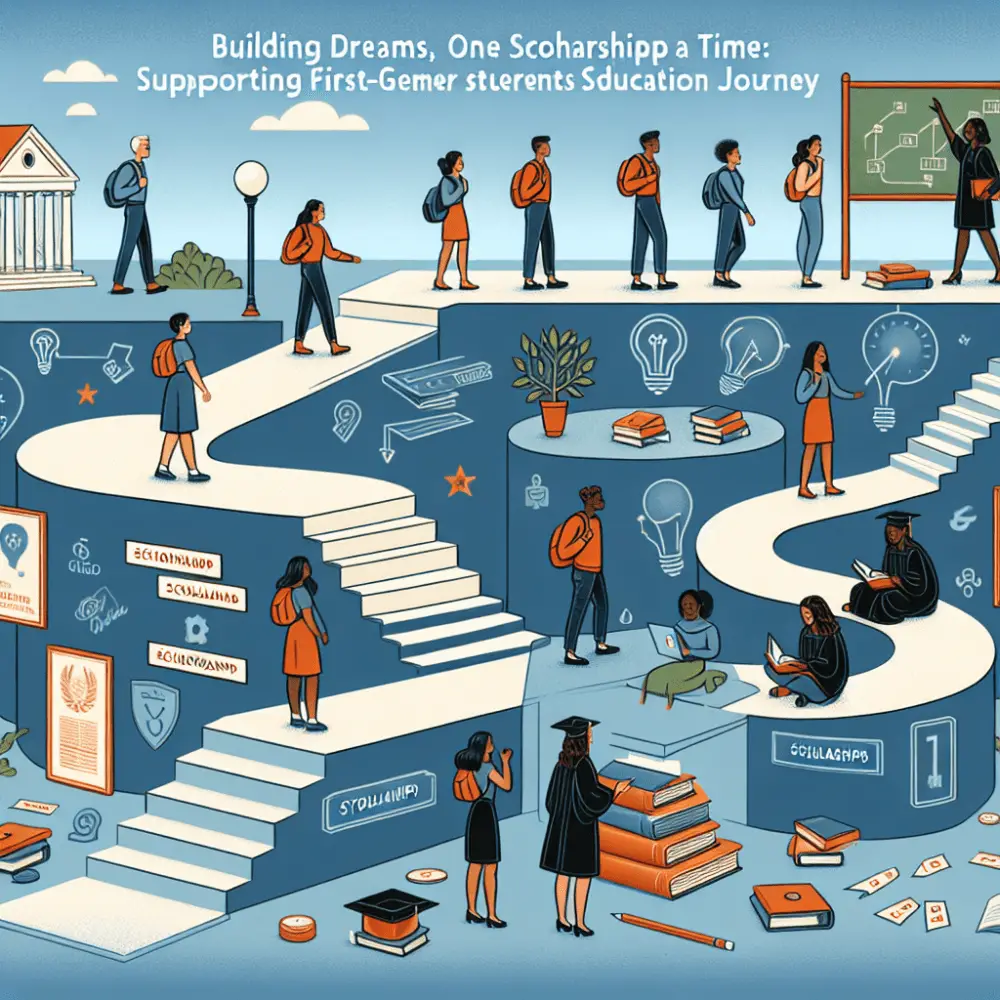 Building Dreams, One Scholarship at a Time: Supporting First-Generation Students' Higher Education Journey