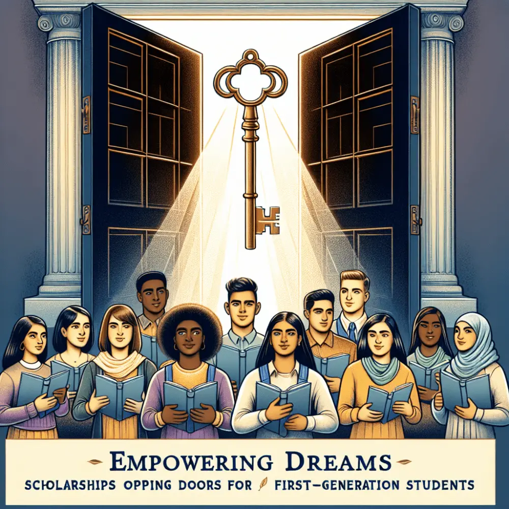 Empowering Dreams: Scholarships Opening Doors for First-Generation Students