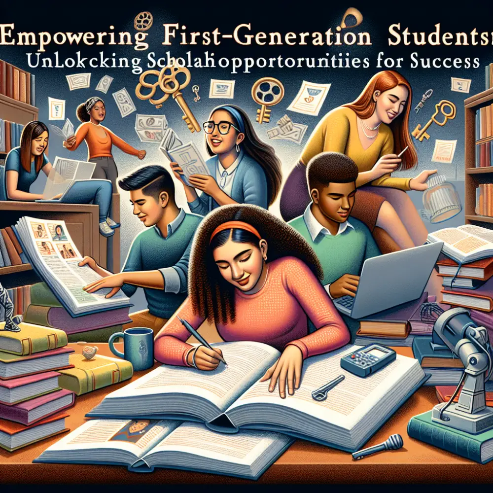 Empowering First-Generation Students: Unlocking Scholarship Opportunities for Success
