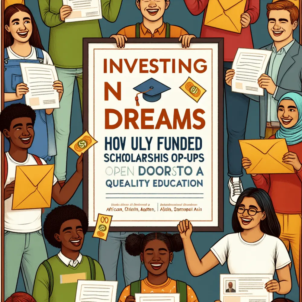 Investing in Dreams: How Fully Funded Scholarships Open Doors to a Quality Education