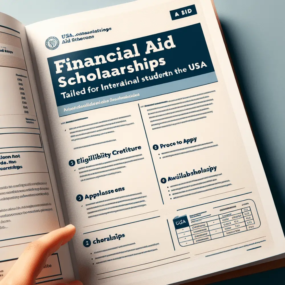 Navigating Financial Aid: Scholarships Tailored for International Students in the USA