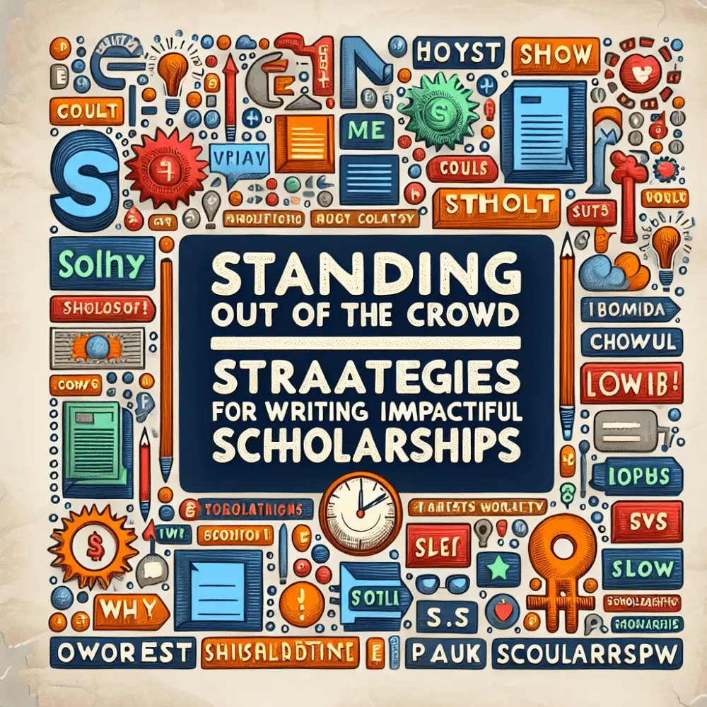 Standing Out from the Crowd: Strategies for Writing Impactful Scholarship Essays