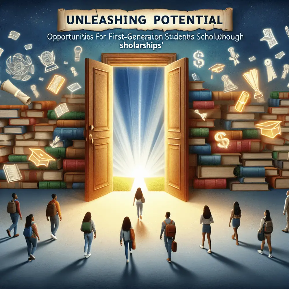 Unleashing Potential: Opportunities for First-Generation Students through Scholarships