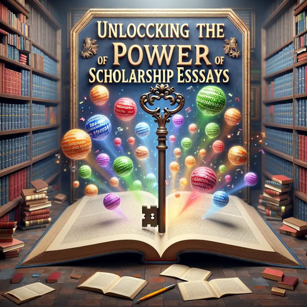 Unlocking the Power of Words: Crafting Winning Scholarship Essays