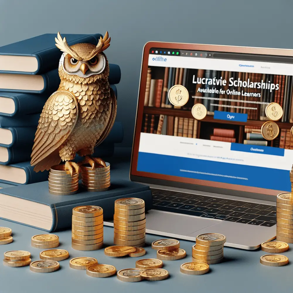 Unveiling Lucrative Scholarships Available to Online Learners