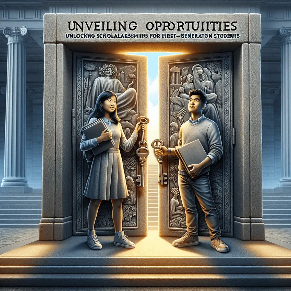 Unveiling Opportunities: Unlocking Scholarships for First-Generation Students