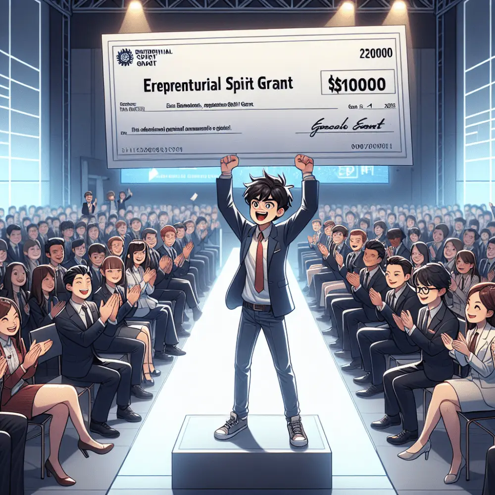 $10000 Entrepreneurial Spirit Grant for Japanese Students, 2024