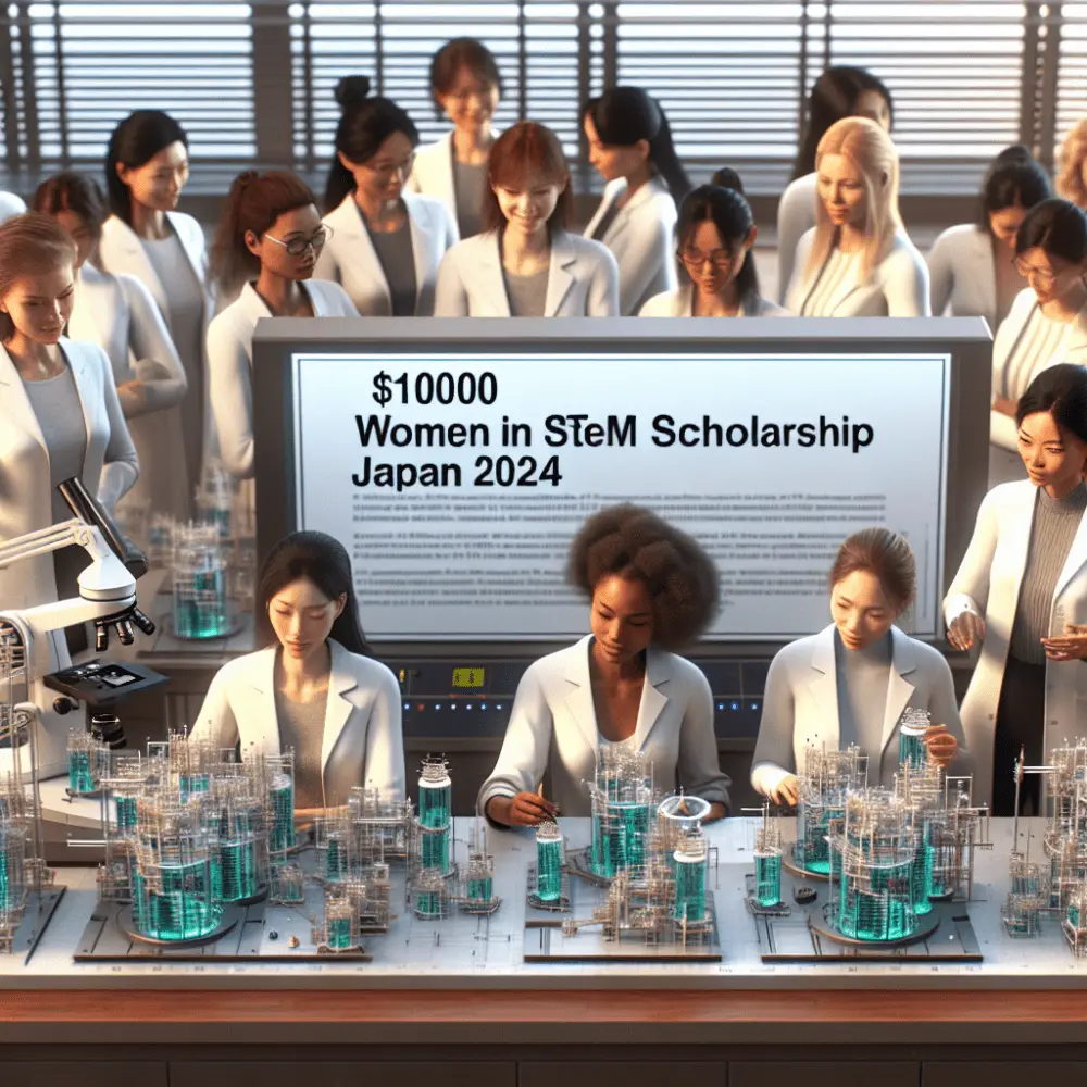 $10000 Women In STEM Scholarship Japan 2024