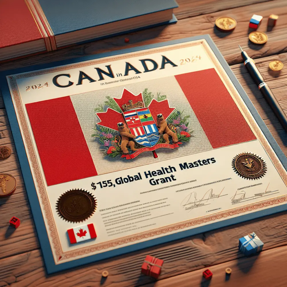 $15,000 Global Health Masters Grant in Canada, 2024