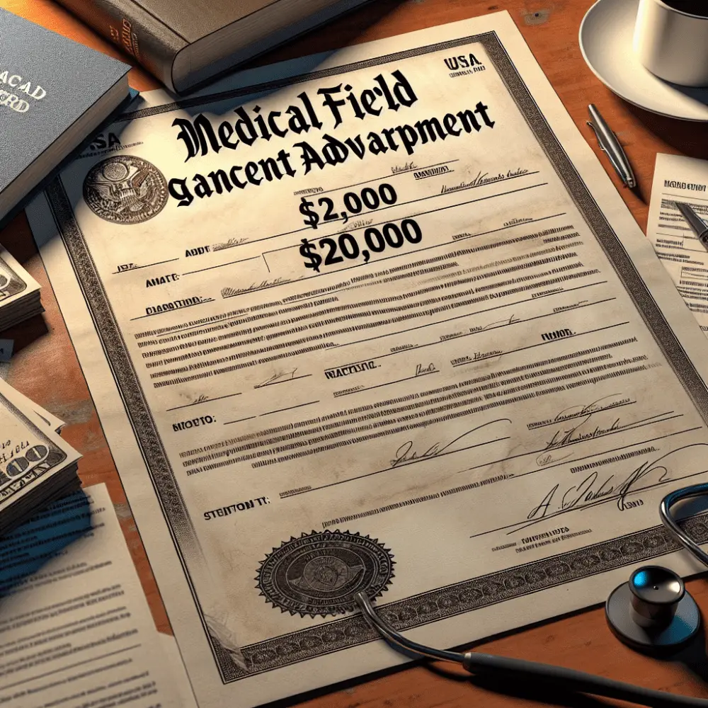 $20,000 Medical Field Advancement Grant in the USA, 2024