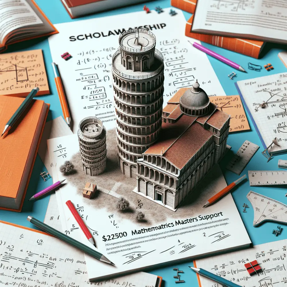 $2500 Mathematics Masters Support in Italy, 2024