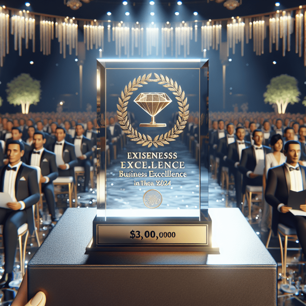 $3,000 Business Excellence Award in India, 2024