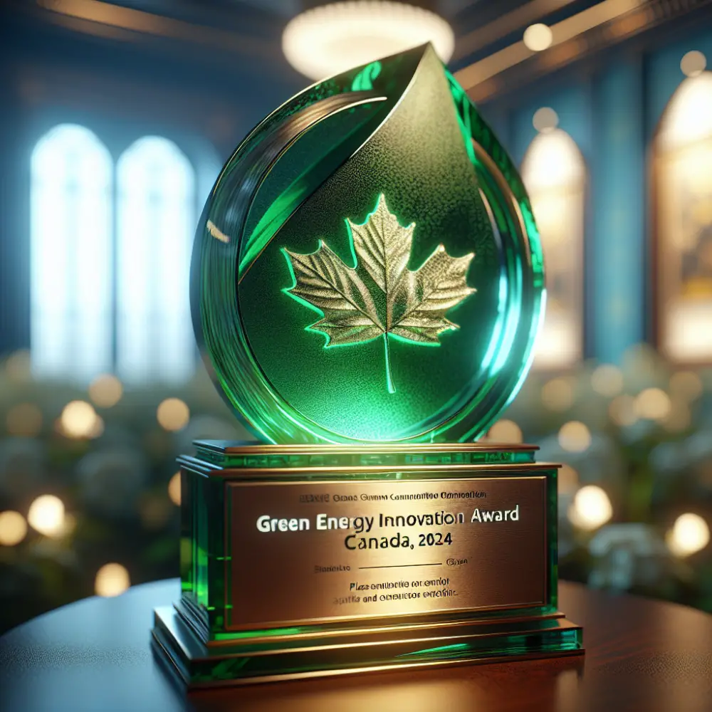$3000 Green Energy Innovation Award Canada, 2024