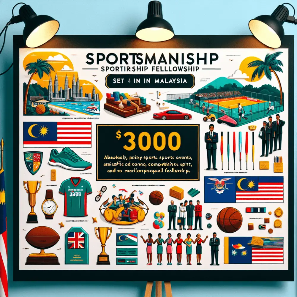 $3000 Sportsmanship Fellowship Malaysia 2024