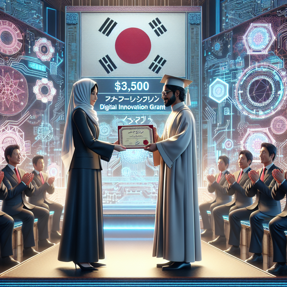 $3,500 Digital Innovation Grant in Japan, 2024