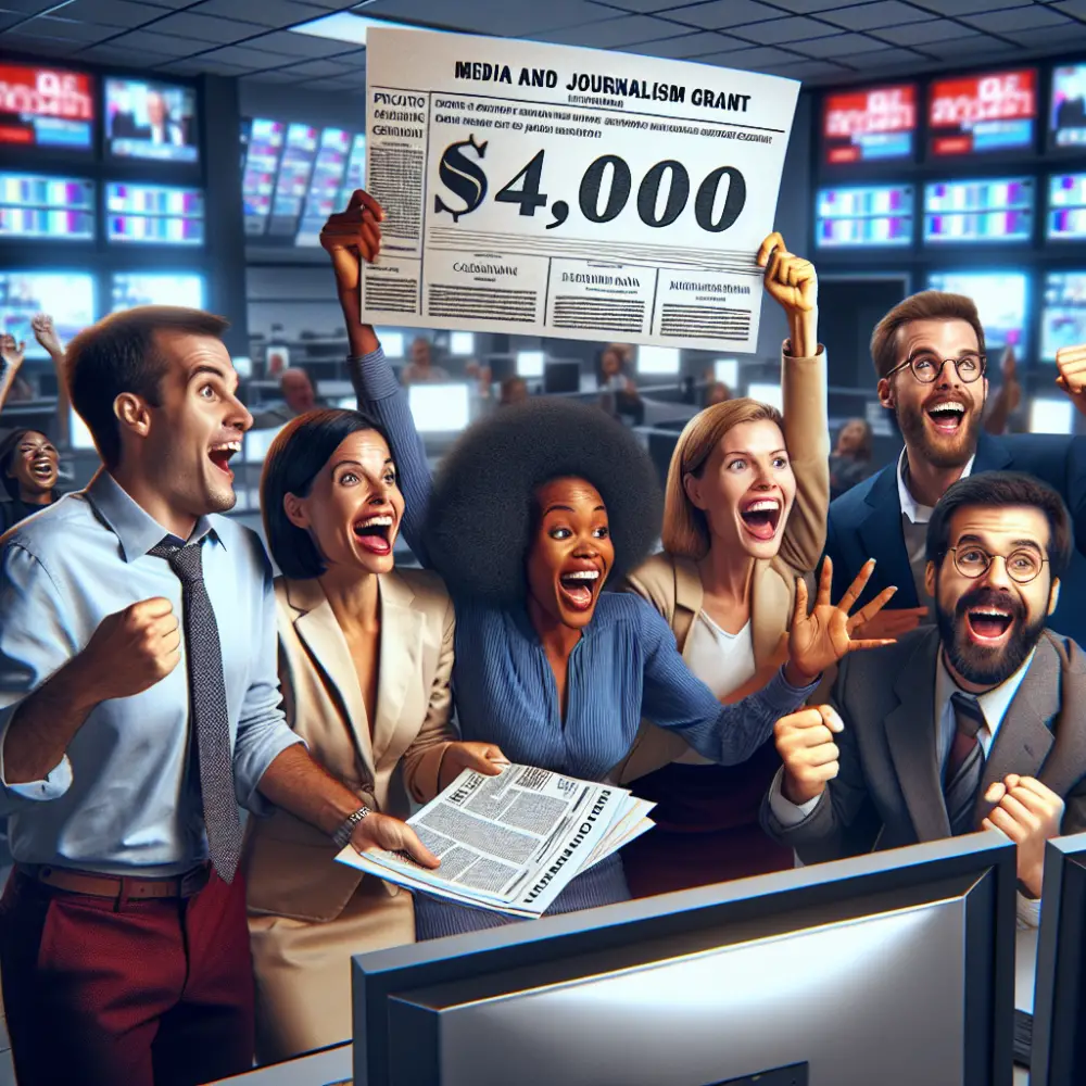 $4,000 Media and Journalism Grant in the USA, 2024