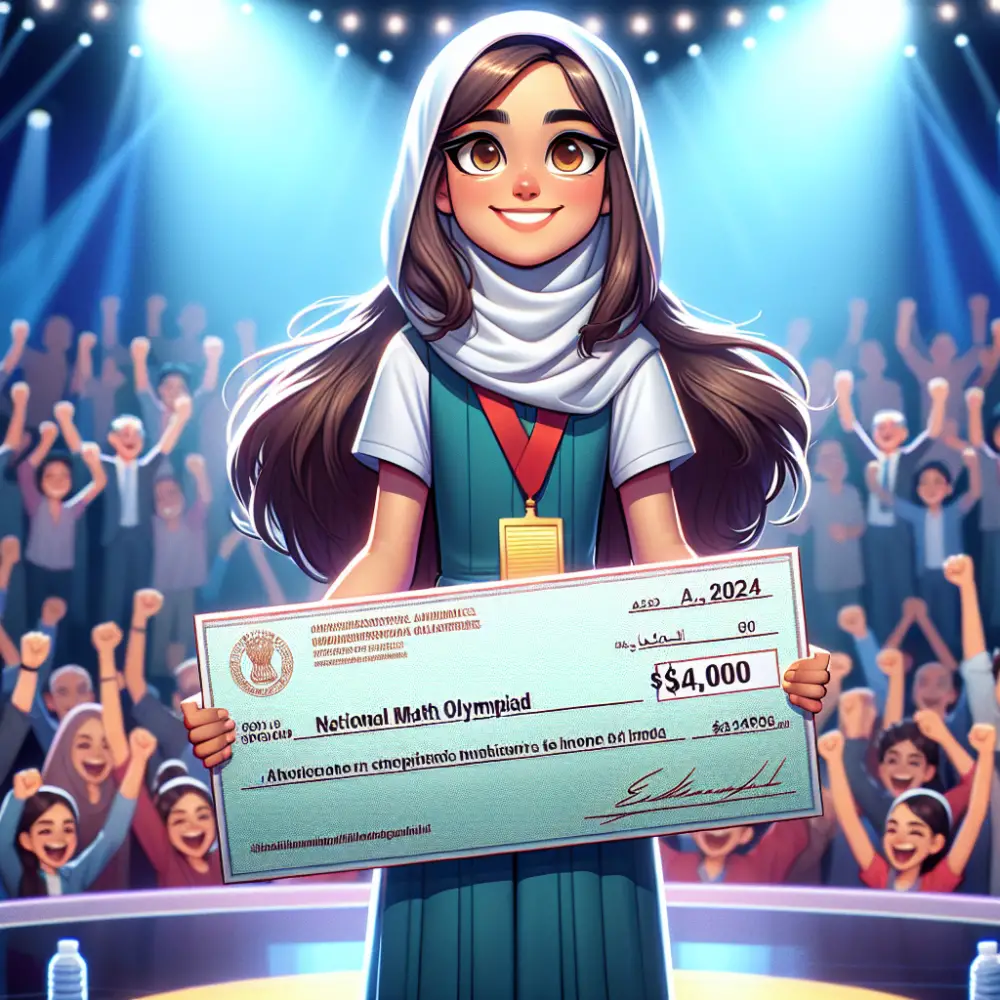 $4,000 National Math Olympiad Winner Stipend in India, 2024