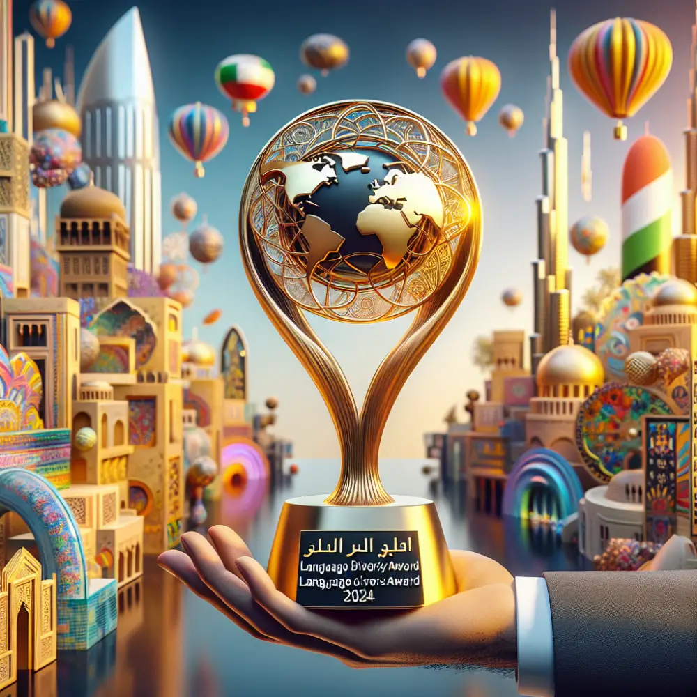 $4,200 Language Diversity Award UAE 2024