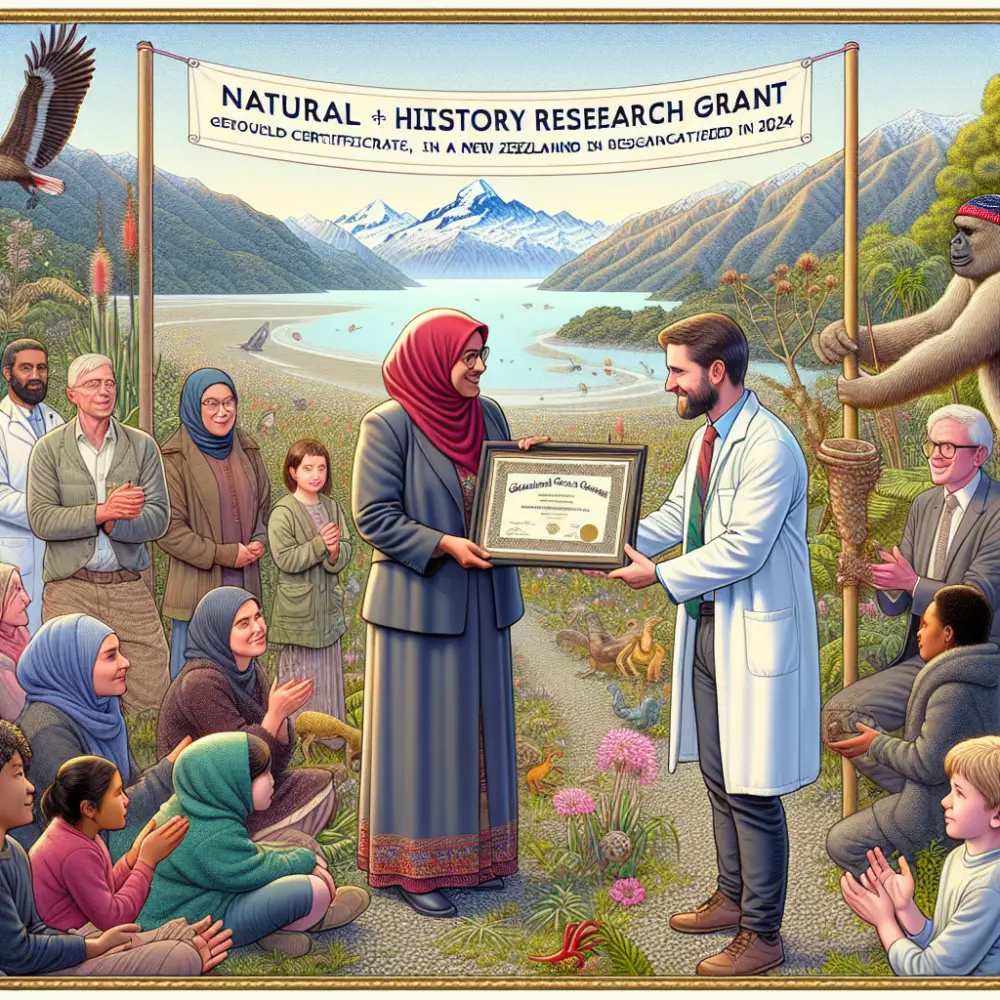 $500 Natural History Research Grant, New Zealand 2024