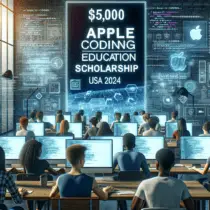 $5000 Apple Coding Education Scholarship USA 2024