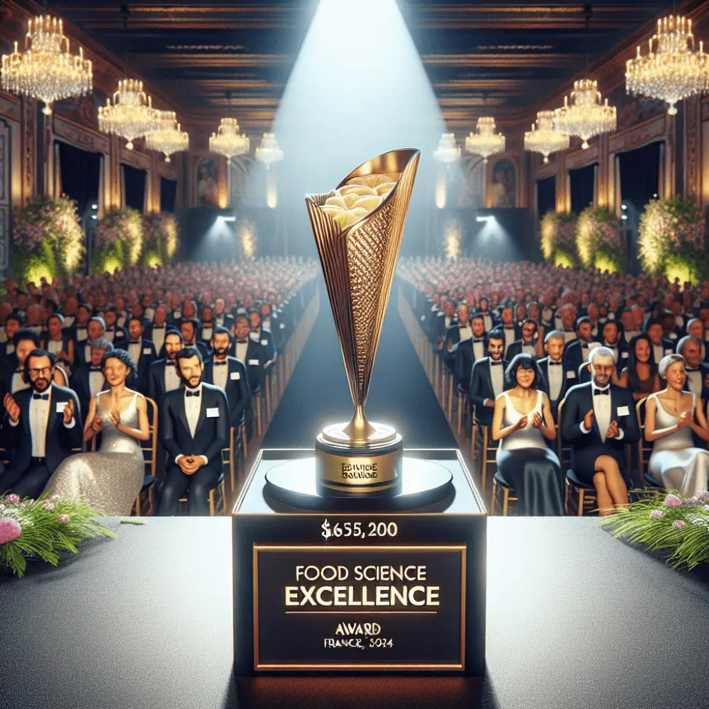 $6,500 Food Science Excellence Award in France, 2024