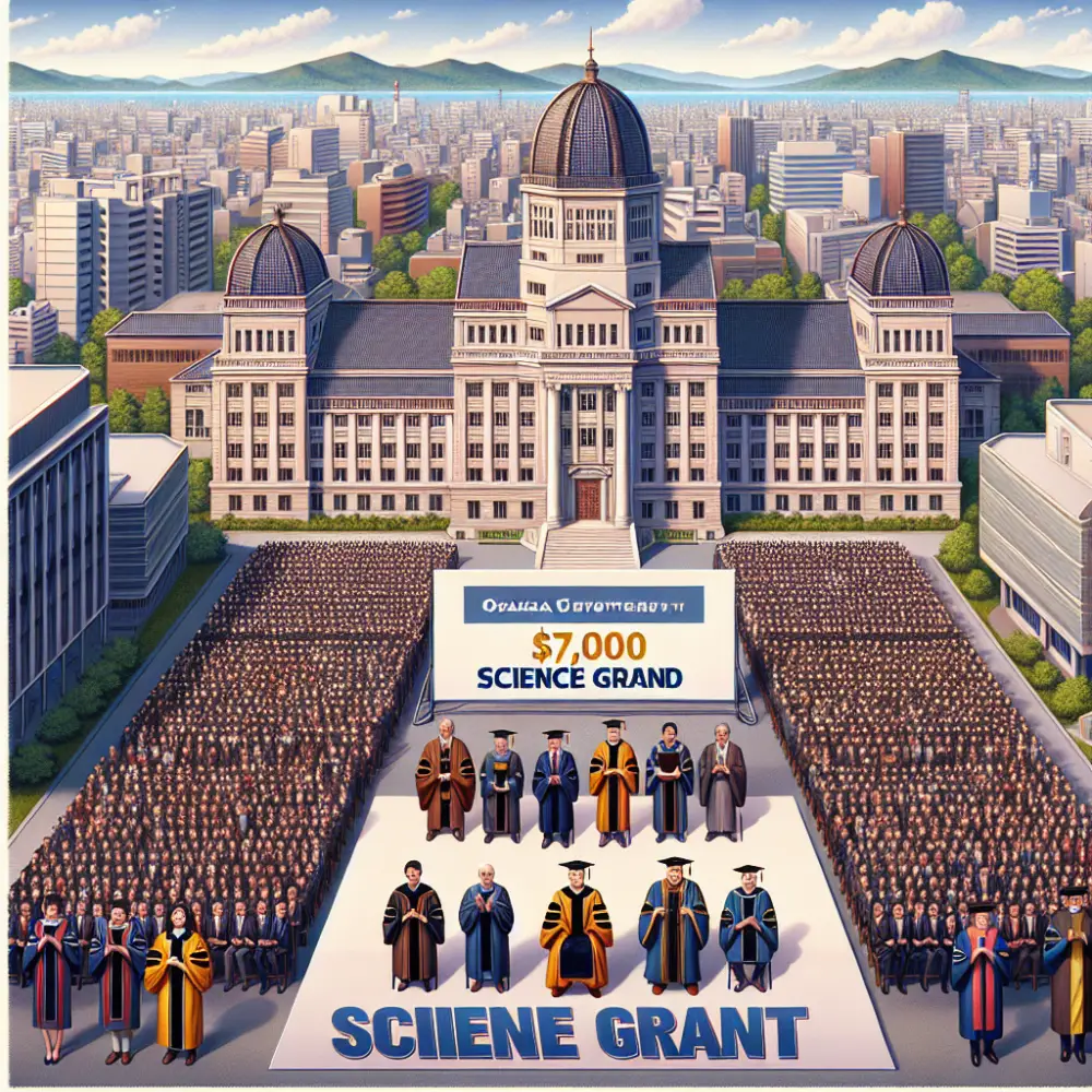 $7,000 Osaka University Science Grant in Japan, 2024
