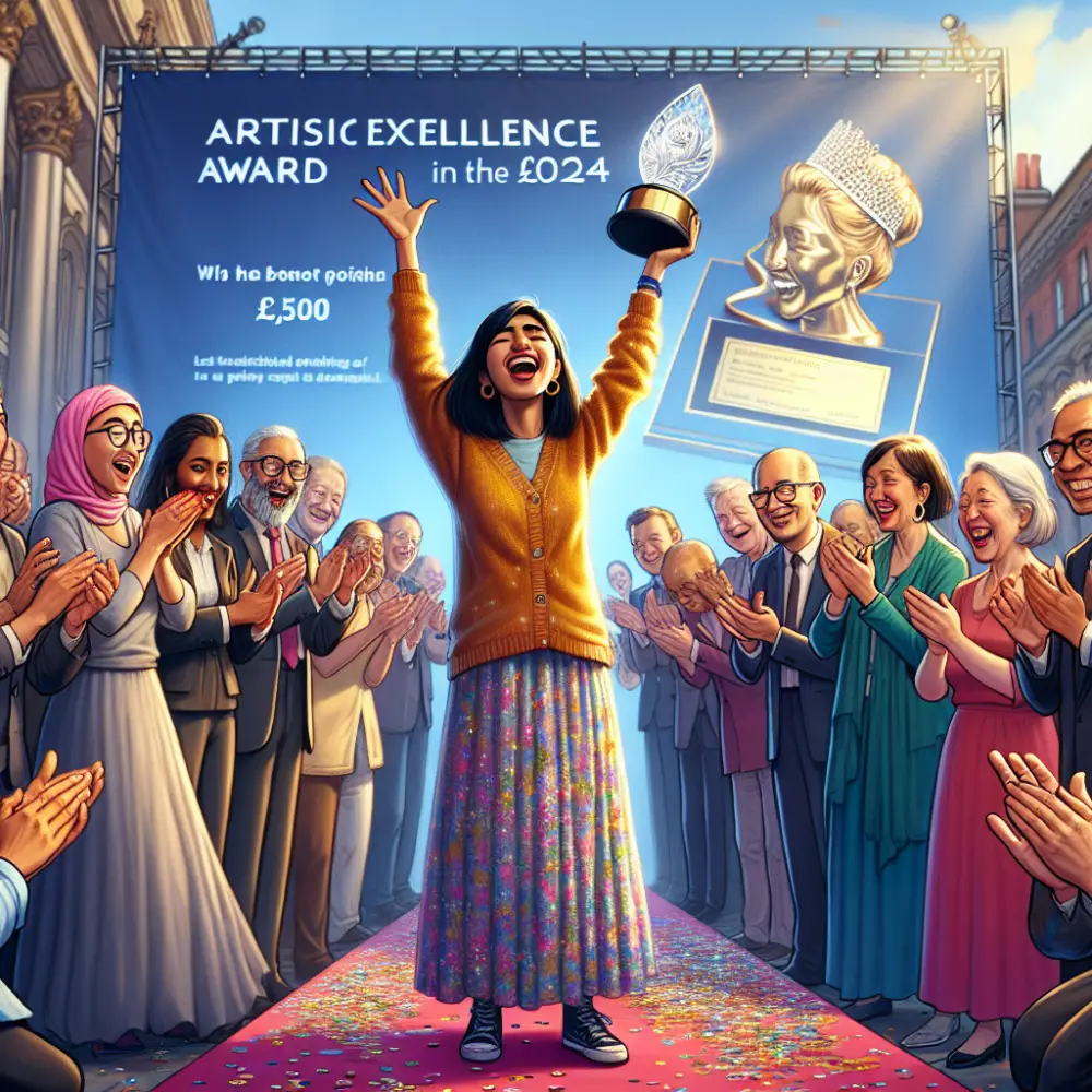 $7,500 Artistic Excellence Award in UK, 2024