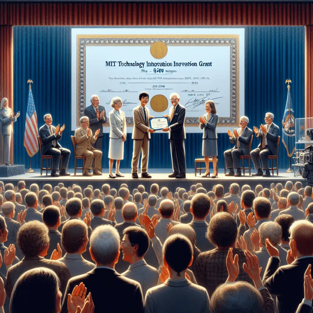 $7,500 MIT Technology Innovation Grant in the USA, 2024