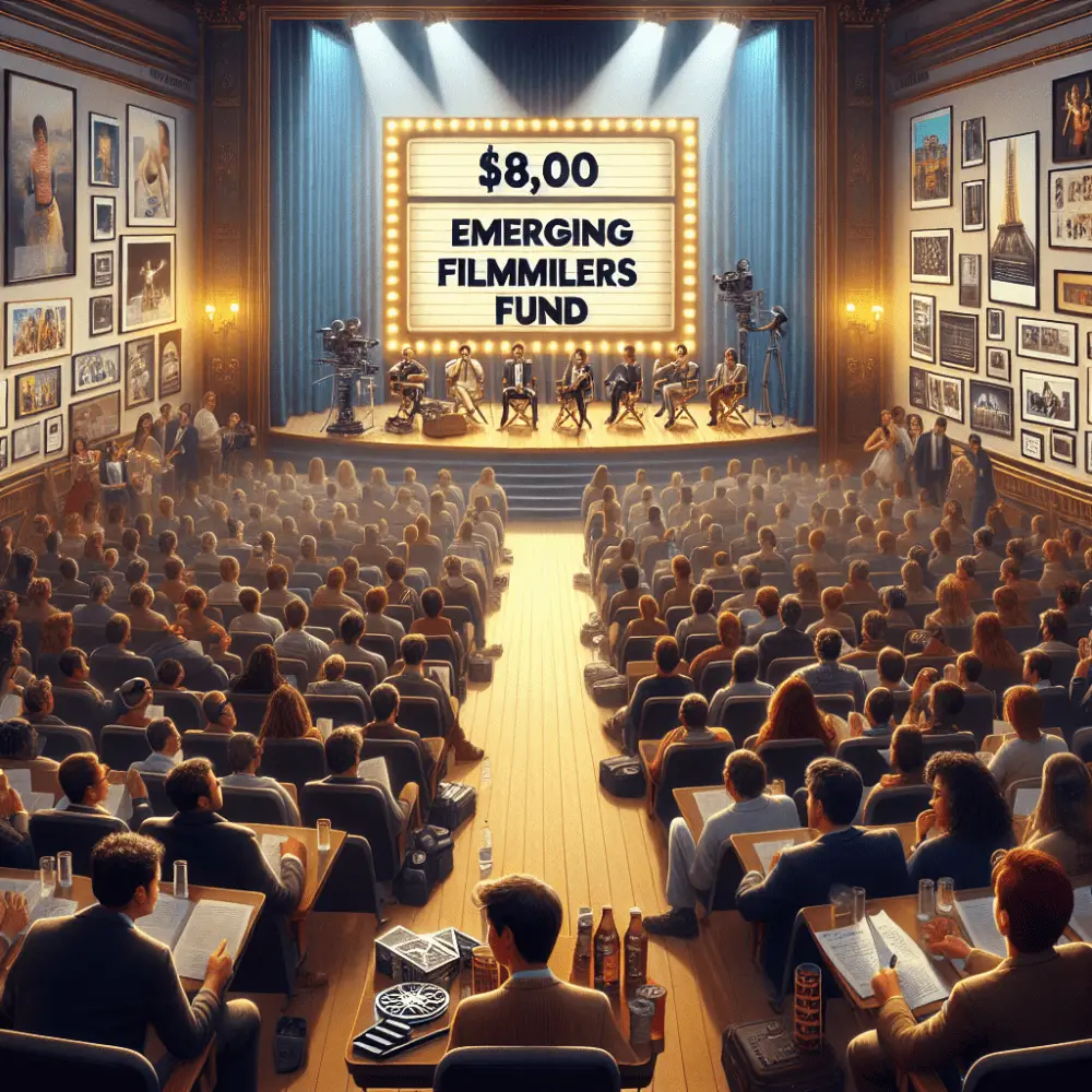 $8,000 Emerging Filmmakers Fund, France, 2024