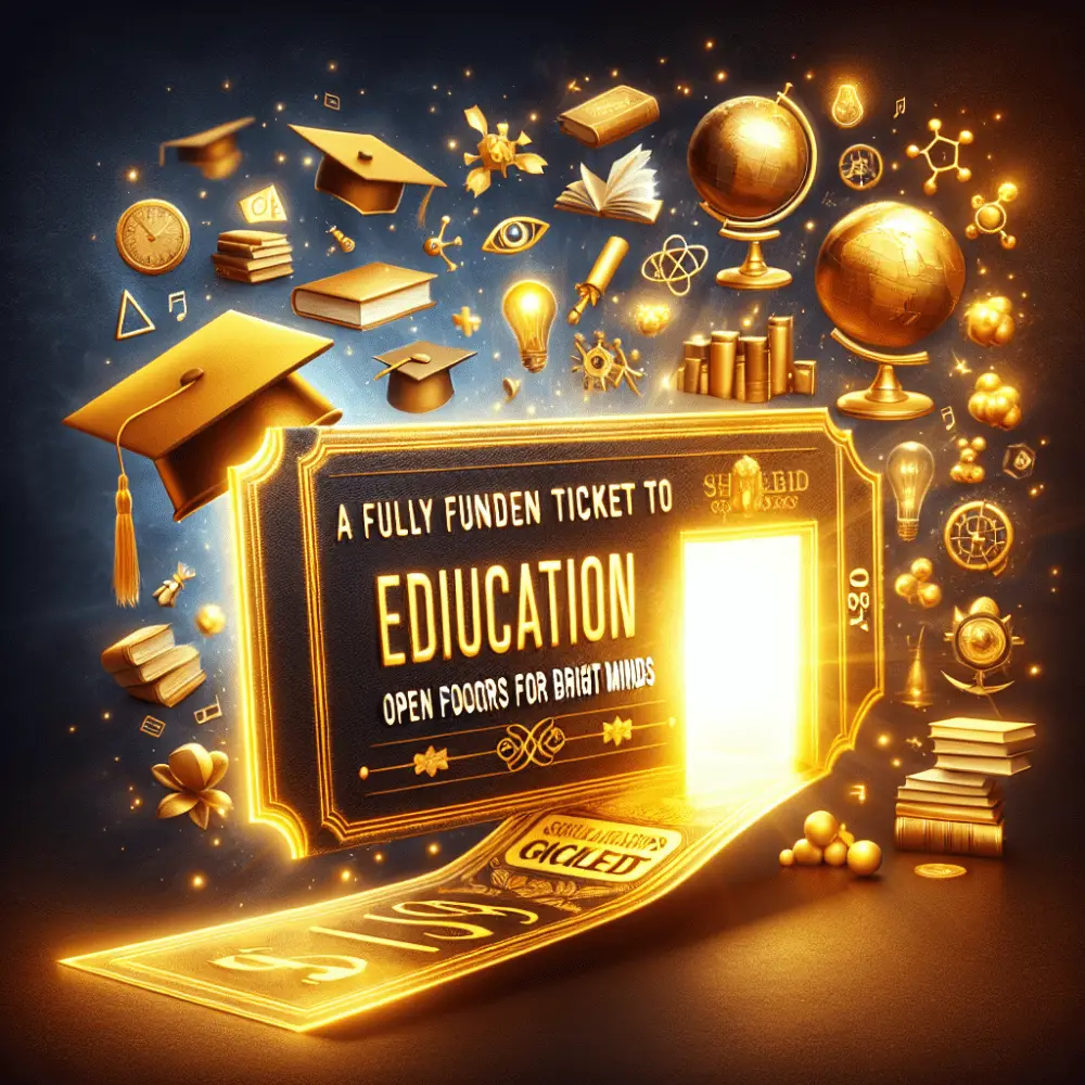 A Golden Ticket to Education: Fully Funded Scholarships Open Doors for Bright Minds