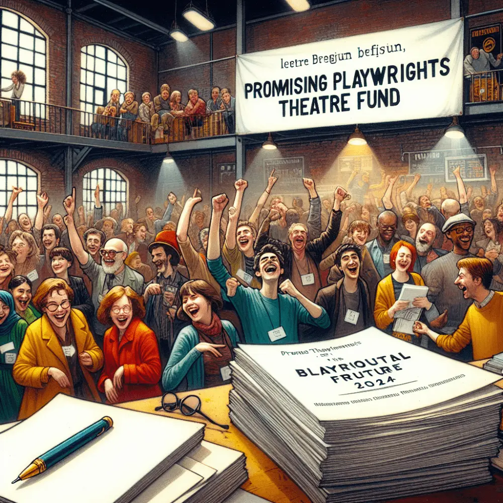 €15,000 Promising Playwrights Theatre Fund in Belgium, 2024