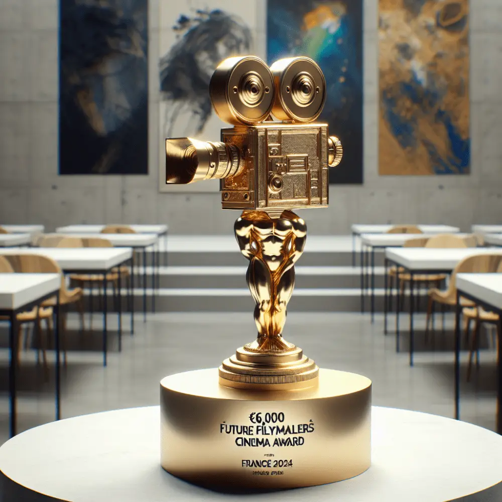 €6,000 Future Filmmakers Cinema Award in France, 2024