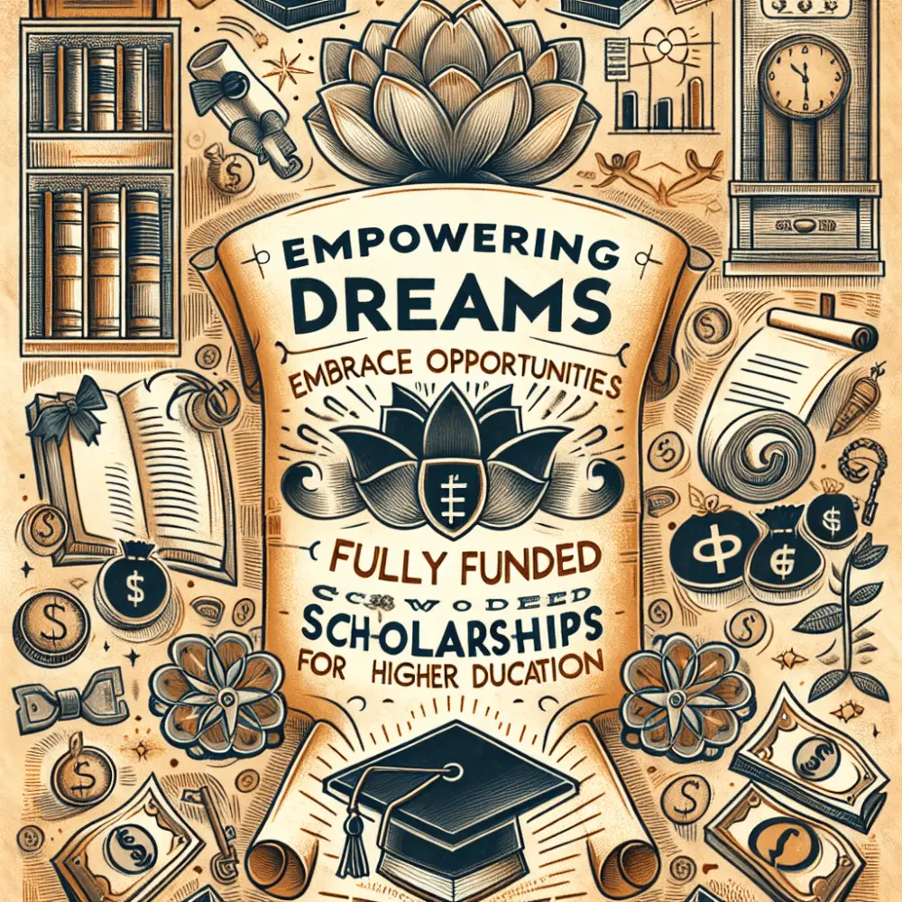 Empowering Dreams: Embrace Opportunities with Fully Funded Scholarships for Higher Education