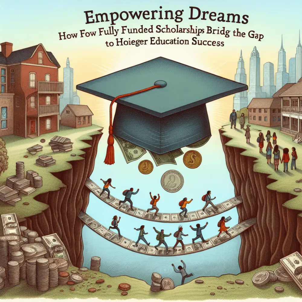 Empowering Dreams: How Fully Funded Scholarships Bridge the Gap to Higher Education Success