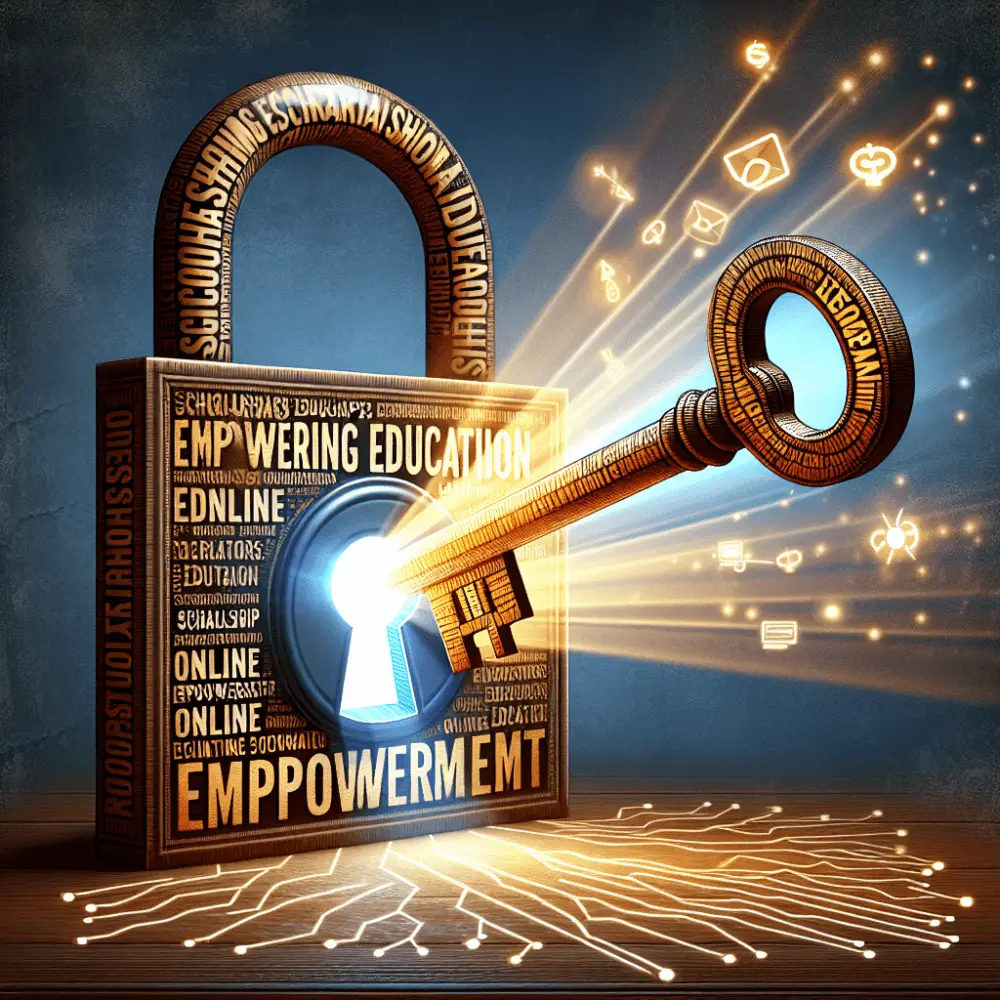 Empowering Education: Unlocking Scholarships for Online Learners