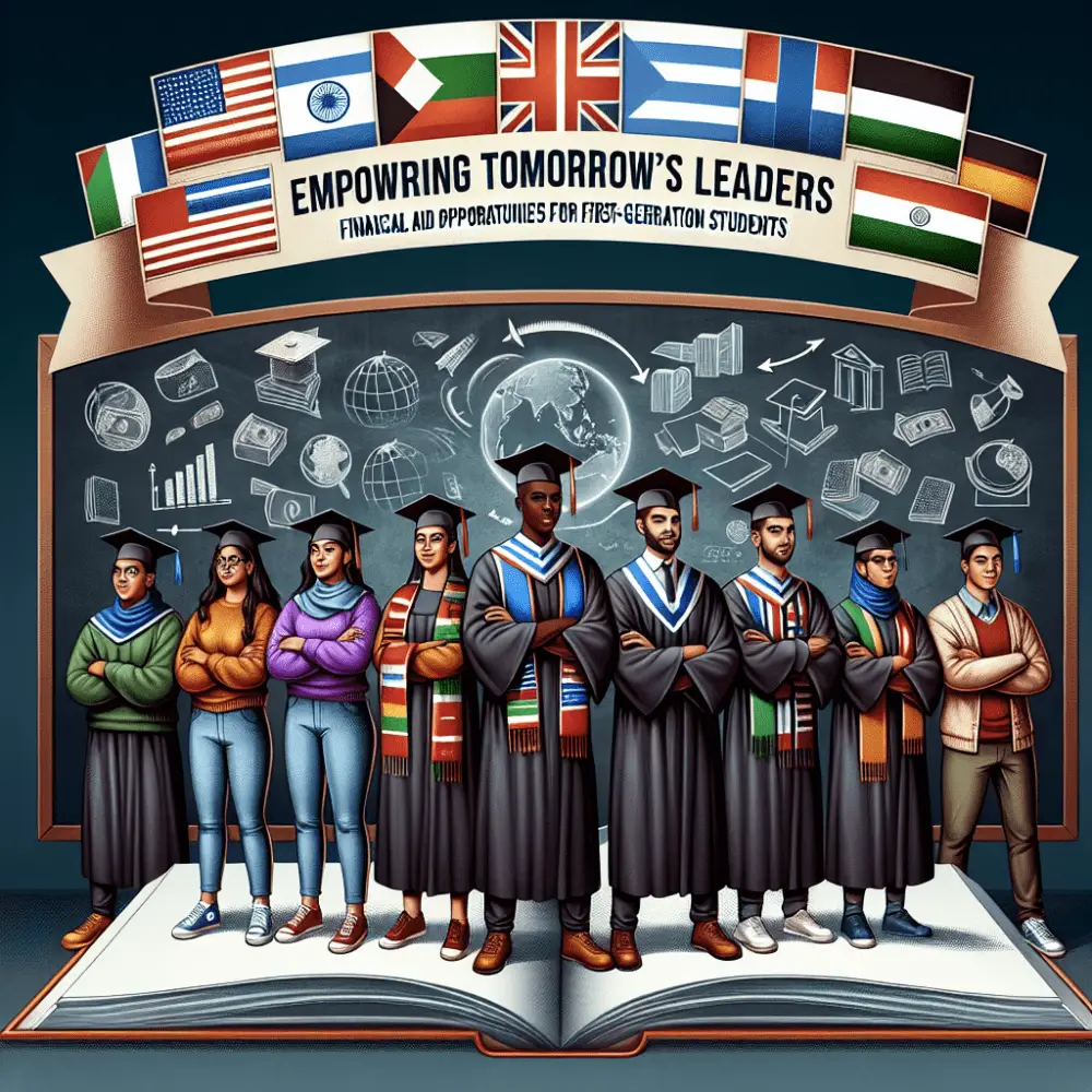 Empowering Tomorrow's Leaders: Financial Aid Opportunities for First-Generation Students
