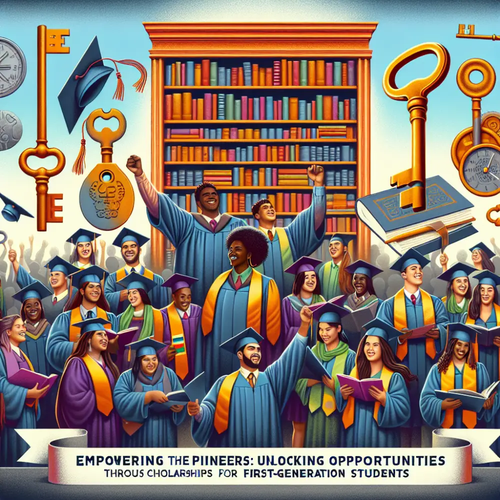 Empowering the Pioneers: Unlocking Opportunities through Scholarships for First-Generation Students