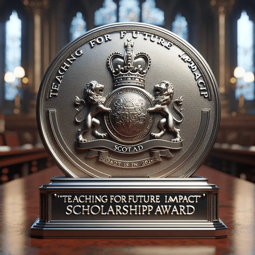 Teaching for Future Impact Scholarship Award worth £9,000 in Scotland, 2024